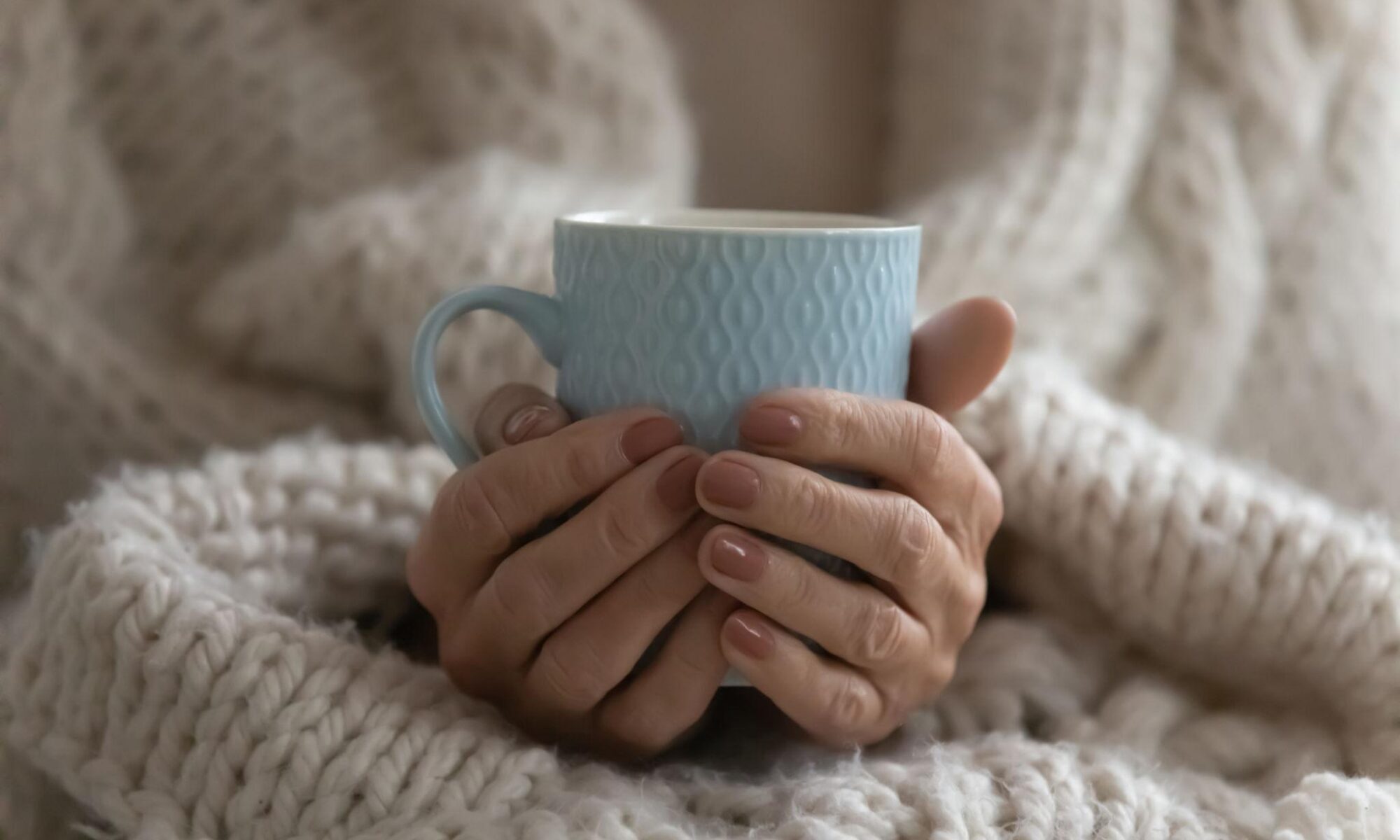 Person relaxing during hypnotherapy for chronic pain